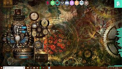 Steampunk Desktop Themed Rainmeter Comment