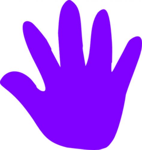 Handprints Clipart Purple And Other Clipart Images On Cliparts Pub™