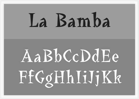 La Bamba Font Alphabet Stencil Letter Stencils Stencils Online