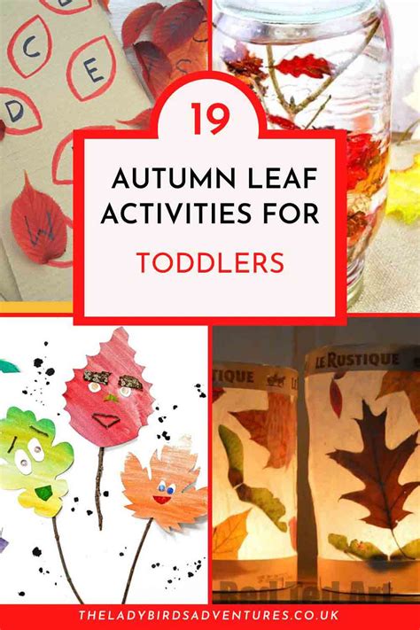 19 Autumn Leaves Activities For Toddlers The Ladybirds Adventures