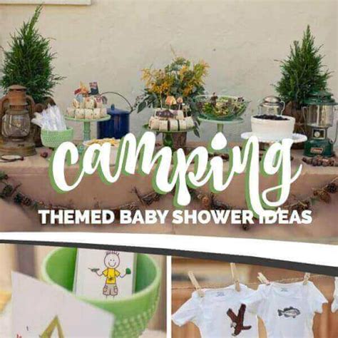 A Rustic Chic Boys Camping Themed Baby Shower Spaceships And Laser Beams