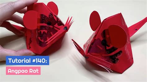 Diy Origami Angpao Rat For Chinese New Year The Idea King Tutorial