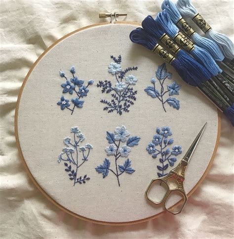 Beginner Simple Floral Embroidery