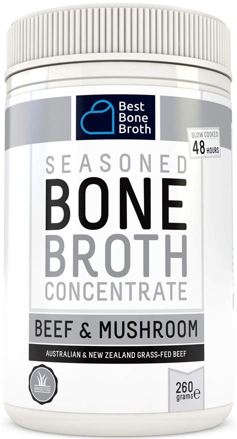 Bone Broth Premium Beef Bone Broth Concentrate Mushroom Flavour 100