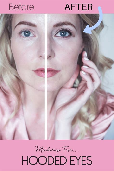 hooded eyes makeup tutorial beauty blogger over 40 erin busbee hooded eye makeup tutorial