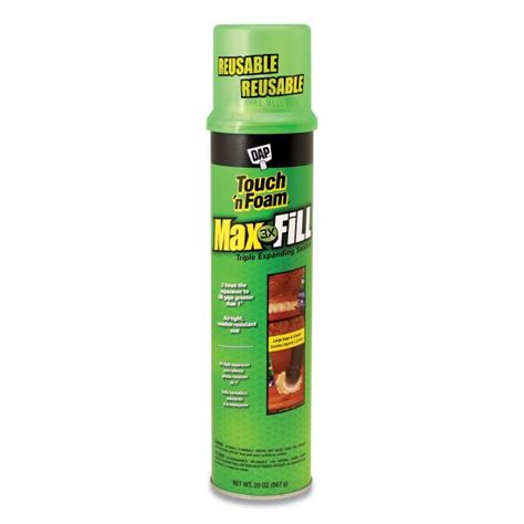 Dap Touch N Foam Max Fill Triple Expanding Sealant 20 Oz Spray Tan
