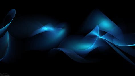 Experience The Sleek Design Of Dark Blue Background Pc And Modern