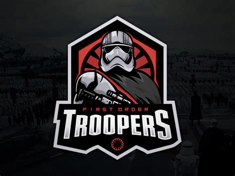First Order Troopers Star Wars Logo Star Wars Star Wars Art