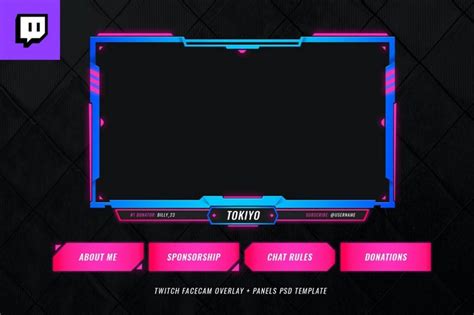 25 Best Twitch Stream Overlay Templates In 2021 Free Premium Yes