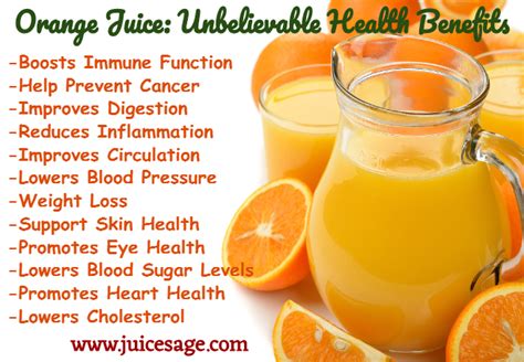 Orange Juice Unbelievable Health Benefits Drinking Fresh Squeezed