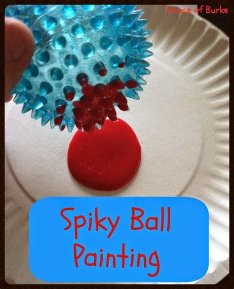 House Of Burke Spiky Ball Painting