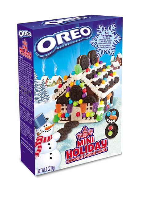 Oreo Mini Holiday Chocolate Cookie House 85oz