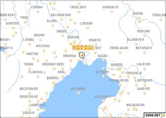 What is the location of marawi in the philippines? Marawi (Philippines) map - nona.net