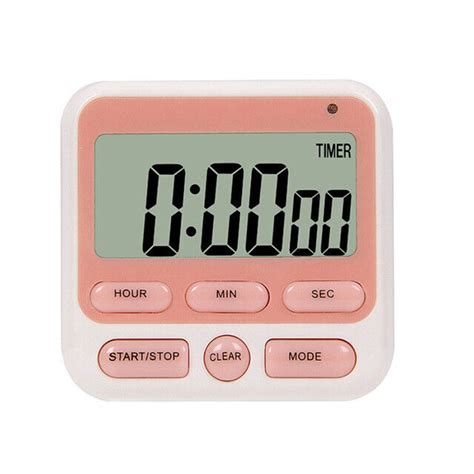Large Lcd Kitchen Cooking Digital Timer Count Down Up Clock Loud Alarm