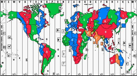 Interactive Time Zone Map