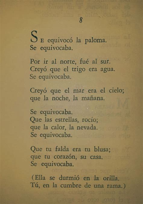 Rafael Alberti Poemas Poemas Cortos Citas De Libros