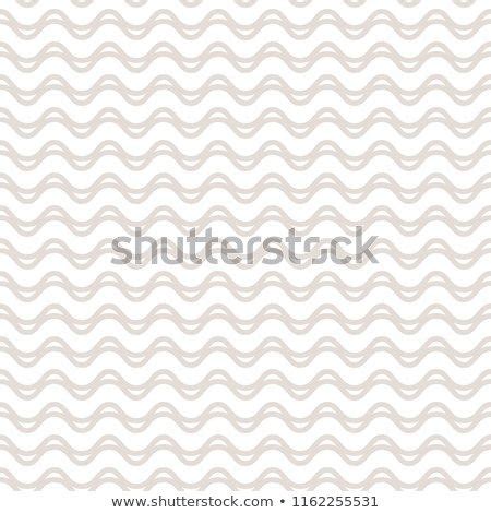 Vector Wavy Lines Seamless Pattern Subtle Abstract White And Beige