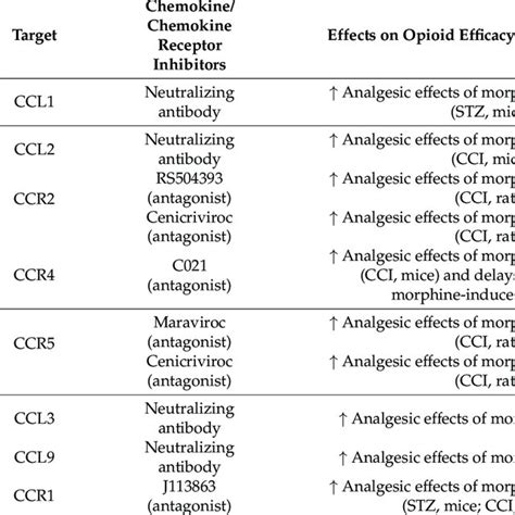 Human Neuropathic Pain And Its Corresponding Animal Model Partial List
