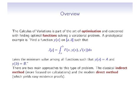 Pdf Calculus Of Variations Dr J M Ashfaque Minstp Maat Aatqb