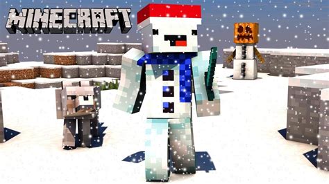 El Noob Que Se Convirtio En Mu Eco De Nieve En Minecraft Youtube