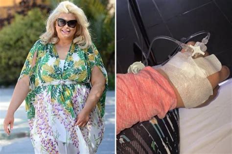 Gemma Collins Rushed To Hospital And Placed On A Drip In Tenerife As She Battles Mystery Illness
