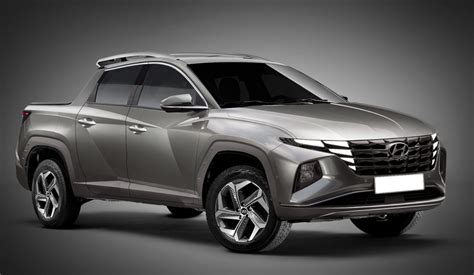 Hyundai Santa Cruz Pickup Rendered Based On New Tucson Nx4