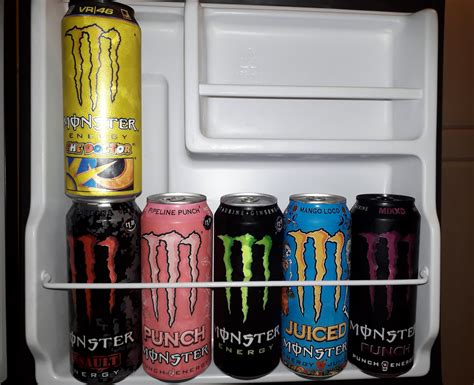 These Are All The Monster Drinks In My Fridge Renergydrinks