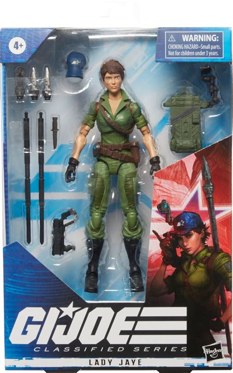 Hasbro Joe Classified Series Lady Jaye 6 In Action Figure