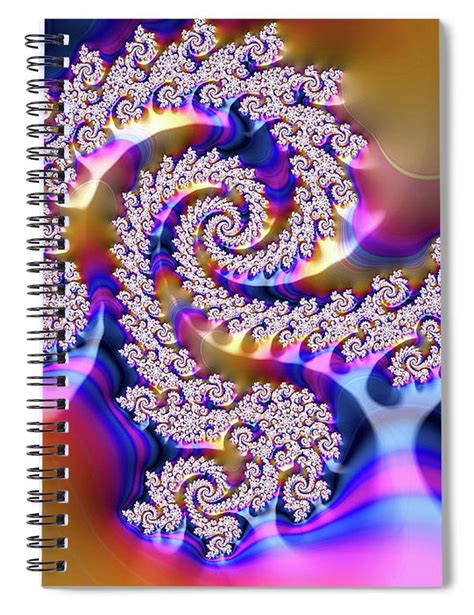 Lacy Spiral Number 8 Spiral Notebook For Sale By Elisabeth Lucas