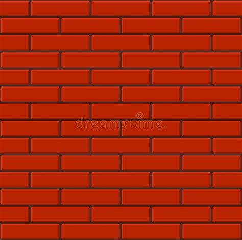 Red Brick Wall Vector Stock Illustrations 20410 Red Brick Wall