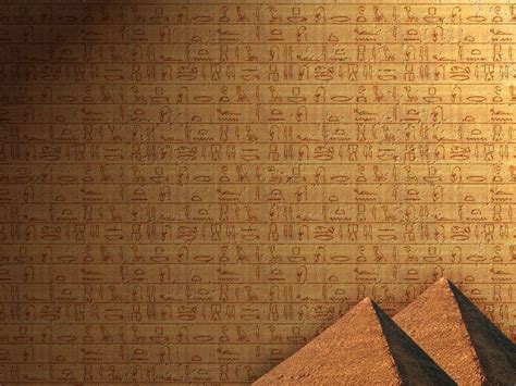 Egyptian Pyramids Template Free Ppt Backgrounds And Templates Gambaran