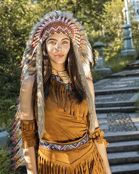 custom order indian headdress replica native american headdress style medium length chief