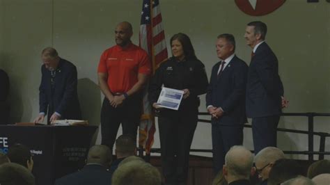 law enforcement officers from across oklahoma honored at buckle down awards