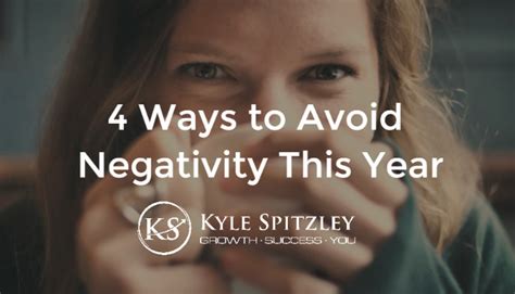 4 Ways To Avoid Negativity This Year