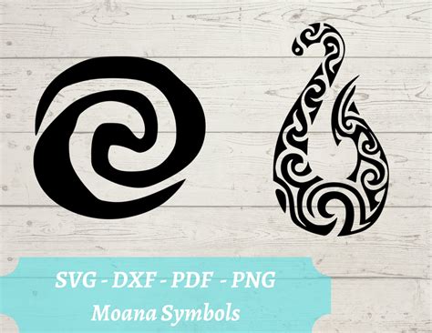 Maori Symbols Moana