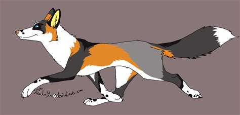 Calico Fox Adoptable Closed By Stanhoneythief On Deviantart