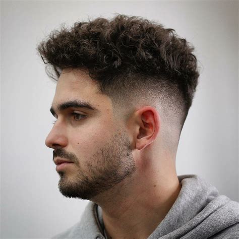 100 Modern Mens Hairstyles For Curly Hair In 2022 Taper Fade Haircut
