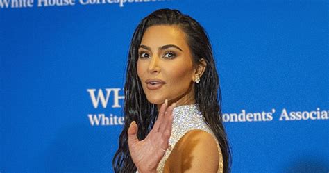 Kim Kardashian Suffers A Painful Wardrobe Malfunction In Risqué Latex Look