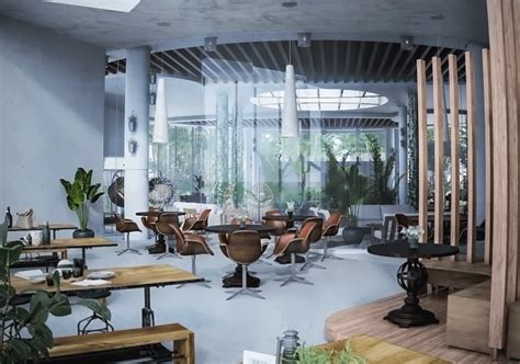 Go Tropical Hotel Lobby Design Behance