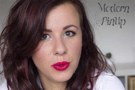 Modern Pinup Makeup Look For The Holidays Alices Beauty