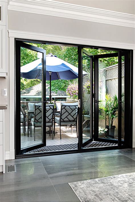 outdoor bi fold glass doors glass door ideas
