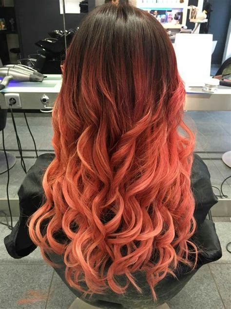 The combo library provides a convenient way to search peach color schemes. Peach rose gold hair color | Hair color rose gold, Hair ...