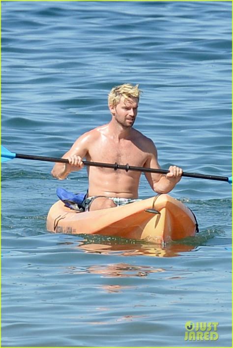 patrick schwarzenegger shows off fit physique during beach day in maui photo 4691083 patrick