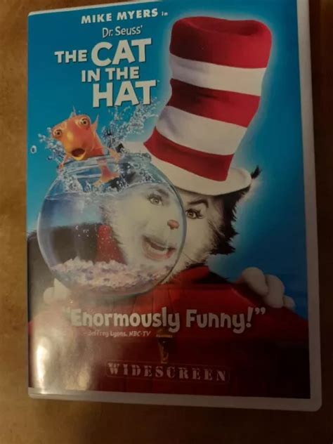 Dr Seuss The Cat In The Hat Dvd With Mike Meyers Picclick