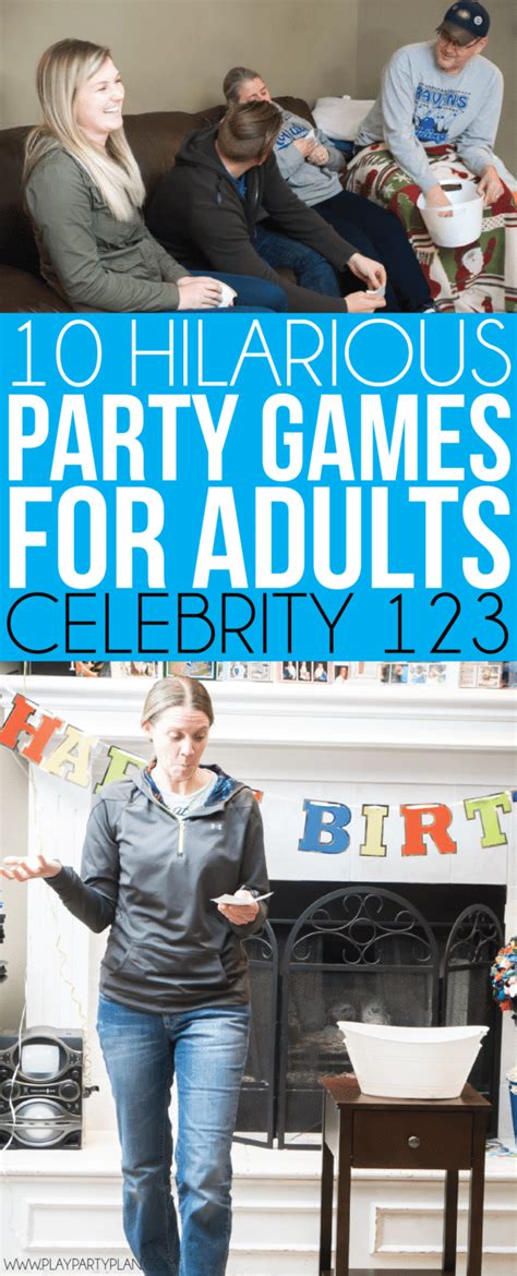 Hilarious Party Games For Adults Birthday Games For Adults Indoor