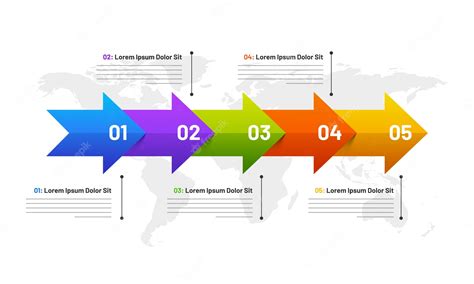 Premium Vector Timeline Infographics Layout With Multiple Steps