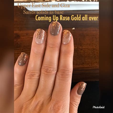 Coming Up Rose Gold Color Street Color Street Nails Color Street