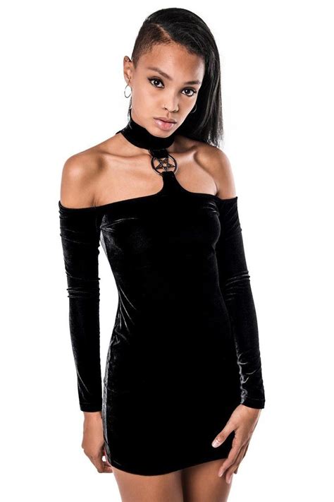Lexi Lit Af Bardot Dress B In 2020 Bardot Dress Black Gothic Dress
