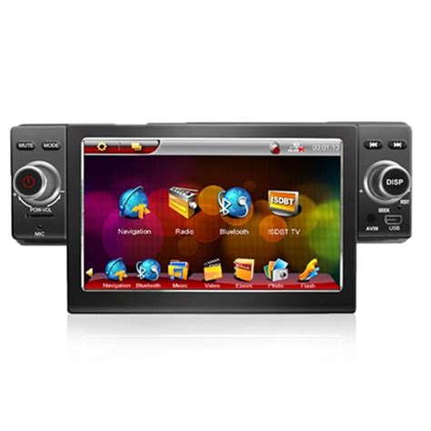 Svp Xy488 Universal Single Din 43 Inches Touch Screen In Dash Car
