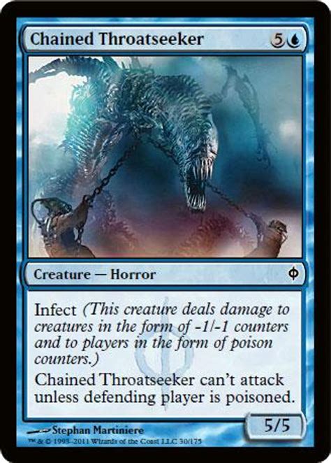 Magic The Gathering New Phyrexia Single Card Common Blighted Agent 29